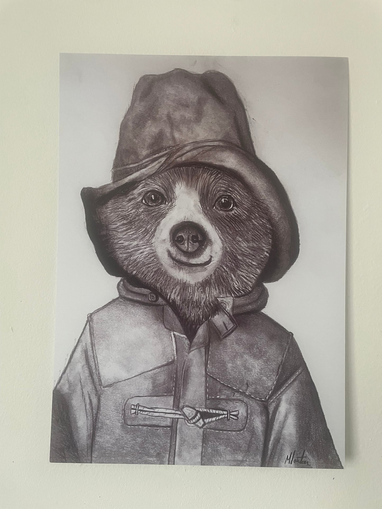 Print of                                         “did somebody say bear?”by mlawtonart
