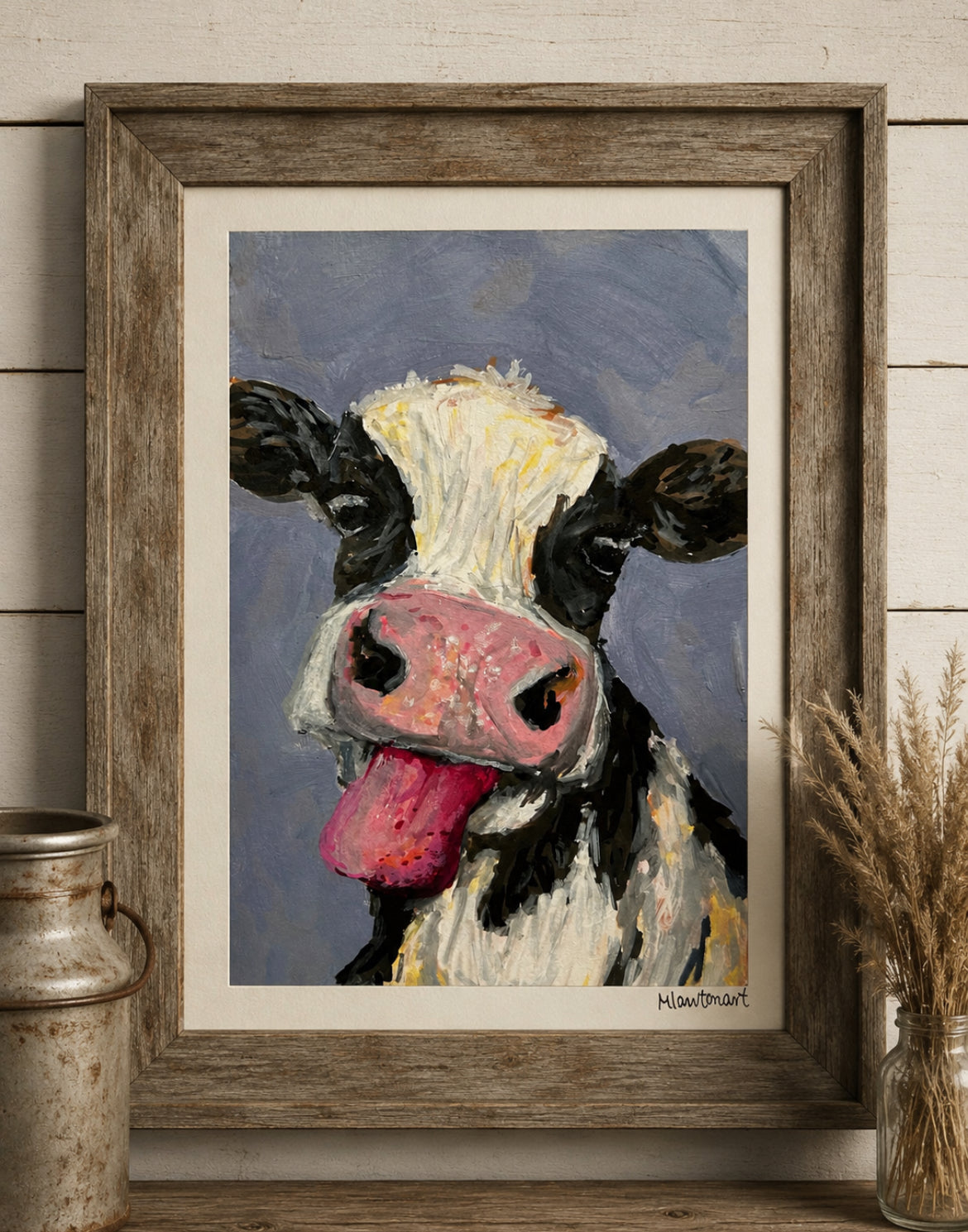 Udderly cheeky