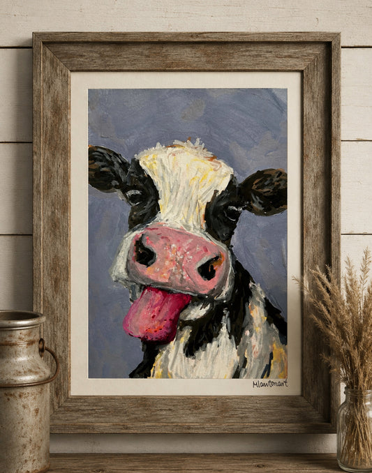 Udderly cheeky