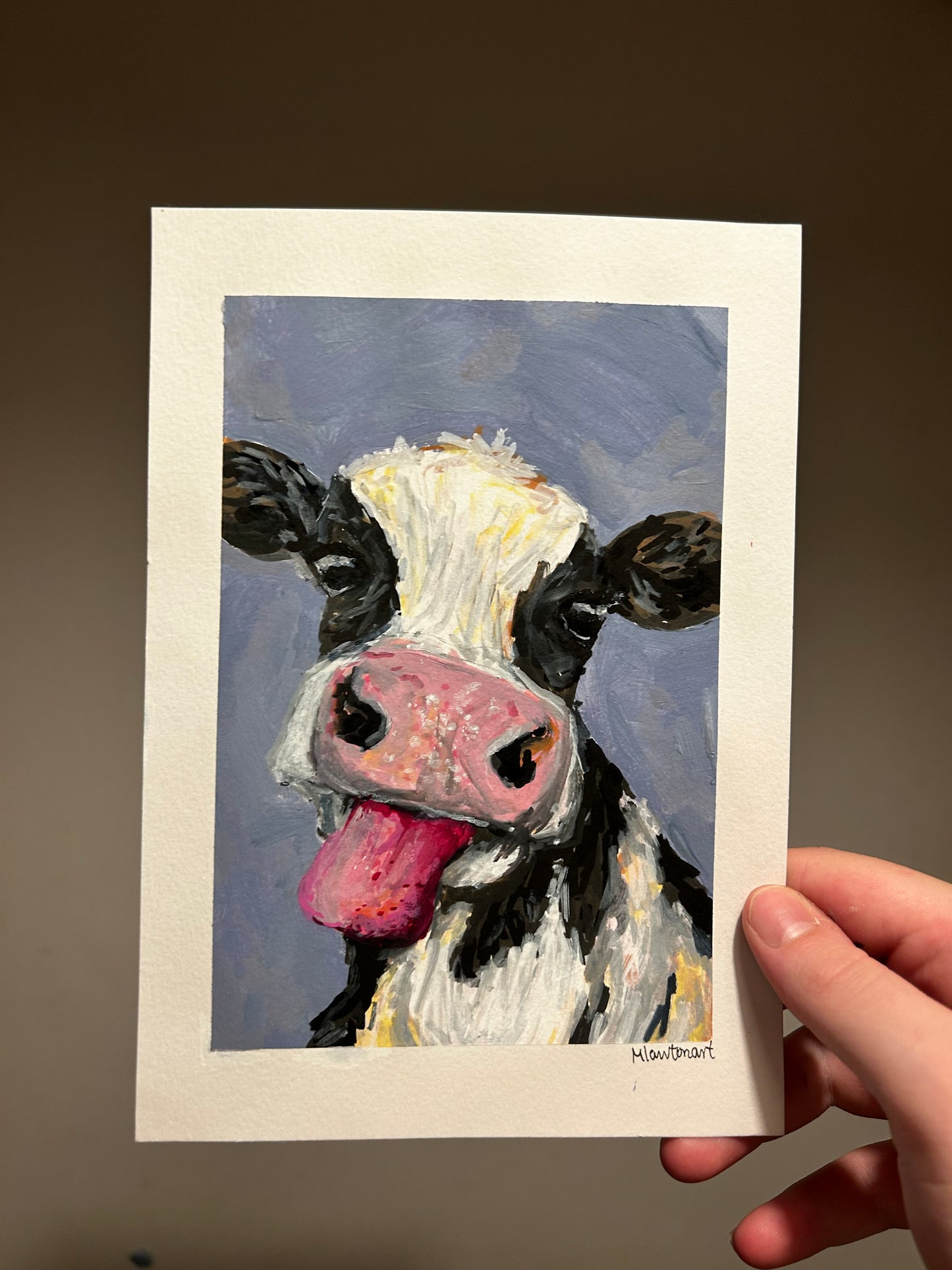 Udderly cheeky